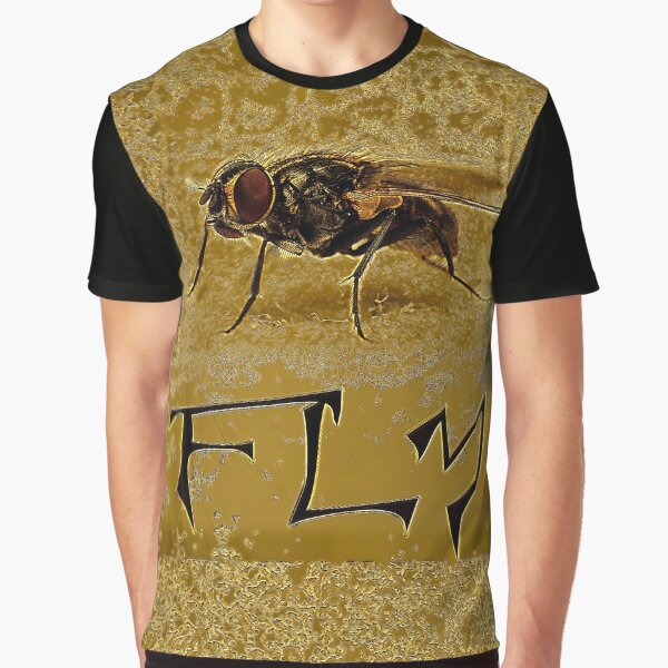 FLIEGE FLIEGE GOLD Grafik T-Shirt