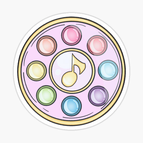 magical doremi tap Sticker