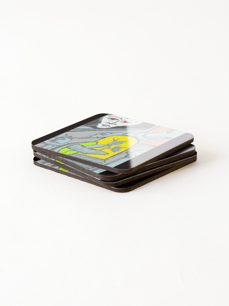 Thumbnail 4 of 5, Coasters (Set of 4), dimensional interface designed and sold by wormink.