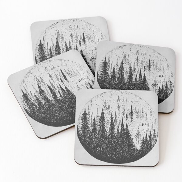 Item preview, Forest Skyline  designed and sold by ktra-art.
