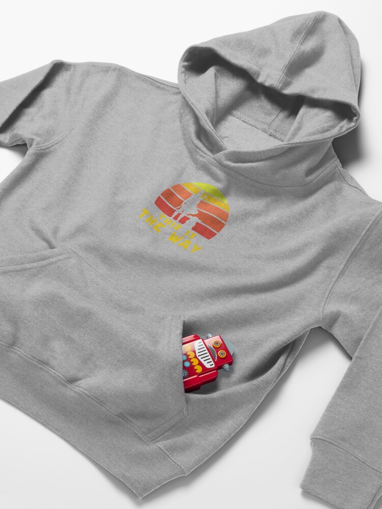 Alternate view of mando retro vol.1 Kids Pullover Hoodie