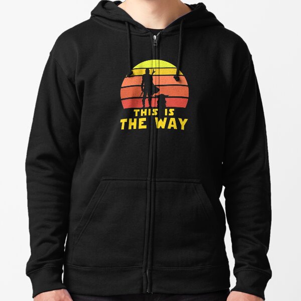 mando retro vol.1 Zipped Hoodie
