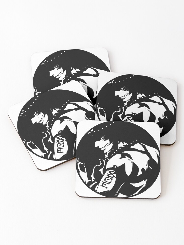 Thumbnail 1 of 5, Coasters (Set of 4), Portgas D Ace designed and sold by RbOriginal.