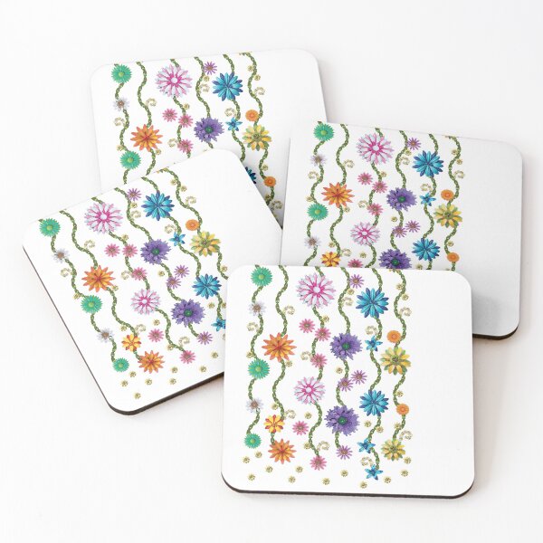 Item preview, Enamel Flower Strings designed and sold by Lesa Marino.