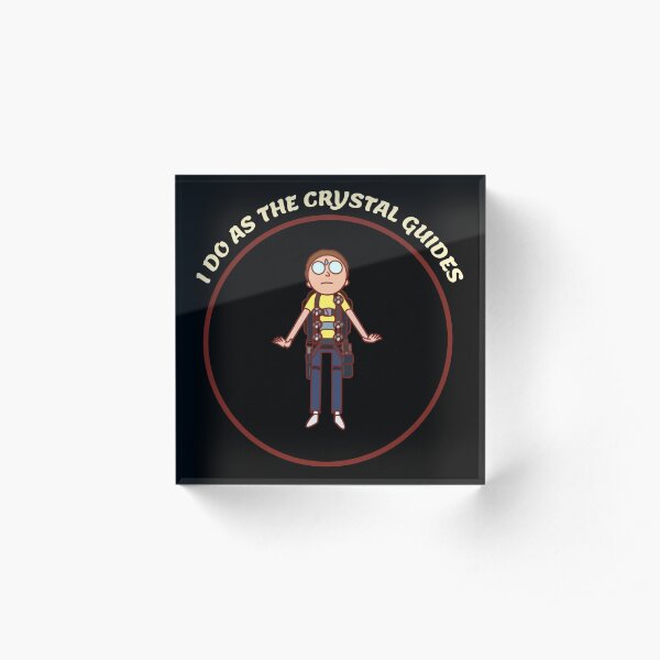 An Unstoppable Science Fiction Boy Acrylic Block