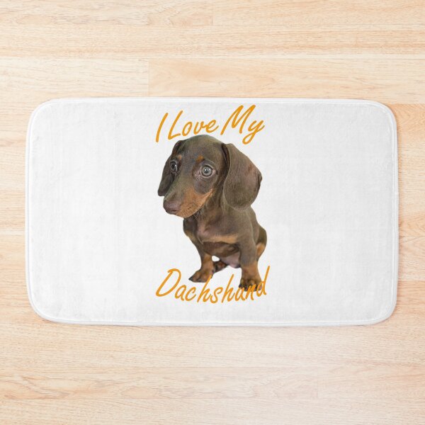 Item preview, Copy of I Love My Dachshund designed and sold by SadSacDesigns.