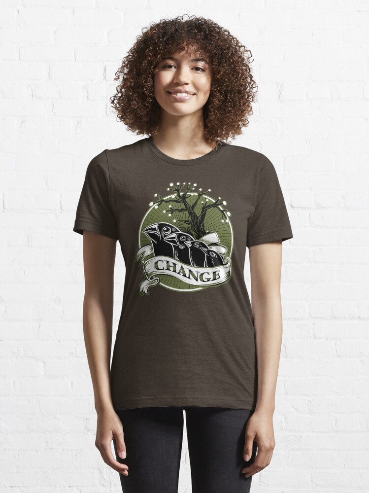 Alternate view of Darwin's Finches Essential T-Shirt