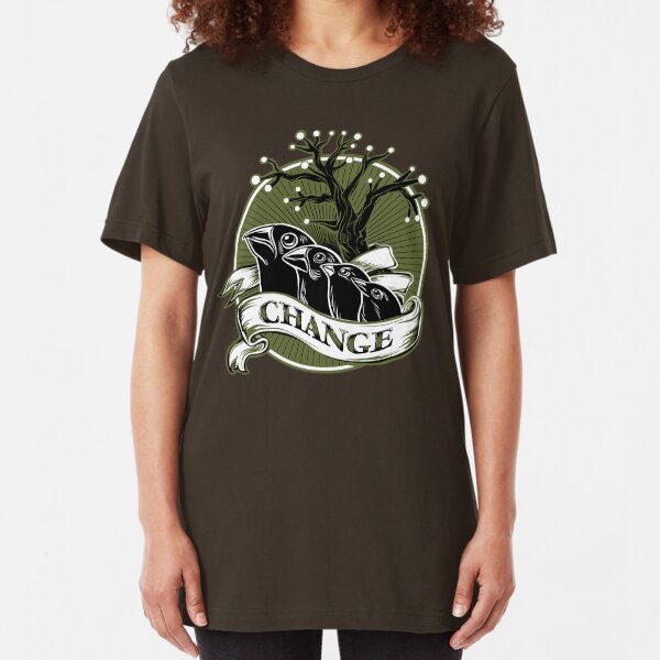 Darwin's Finches Slim Fit T-Shirt