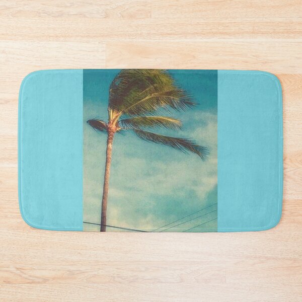 Item preview, Palm Tree Blowing in the Wind designed and sold by missmermaid1990.