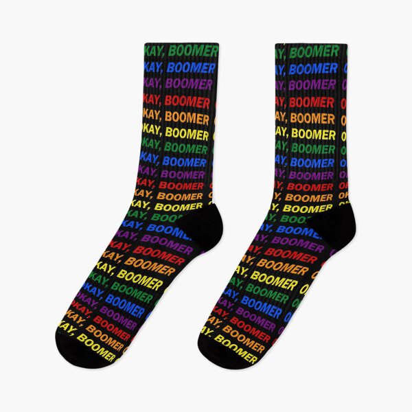 Item preview,  OKAY BOOMER BUT GAY Meme Inspired Design designed and sold by AdelinePurdy.