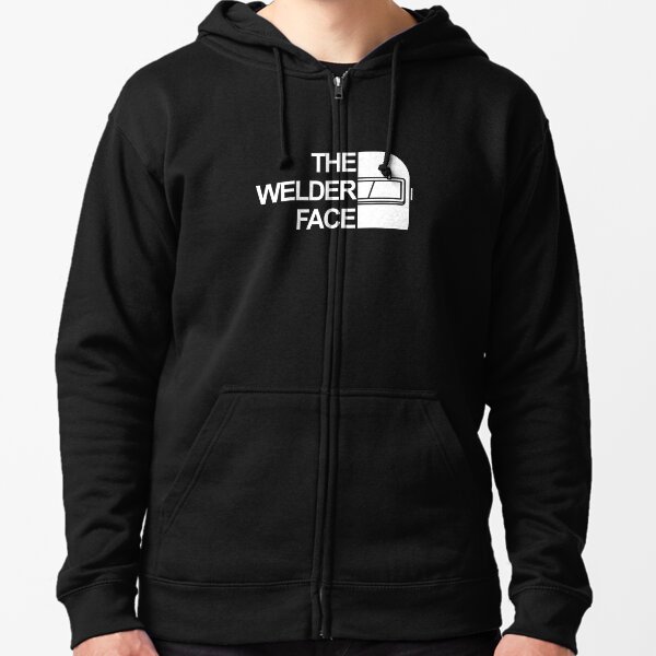 the welder face hoodie