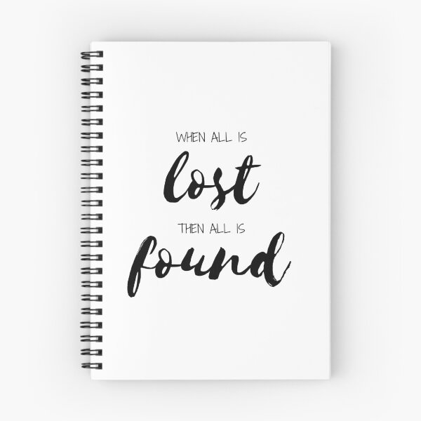 Item preview, When All Is Lost Then All Is Found designed and sold by 30something.