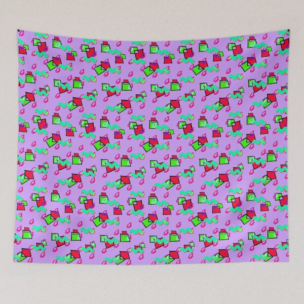 Item preview, A Bed of Forget-Me-Nots designed and sold by funkygarfield.