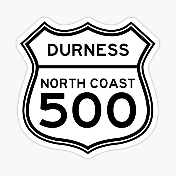 Pair North Coast 500 Stickers 