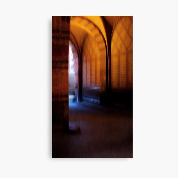 Blurred Stralsund.....A small Town at the Baltic Sea Canvas Print