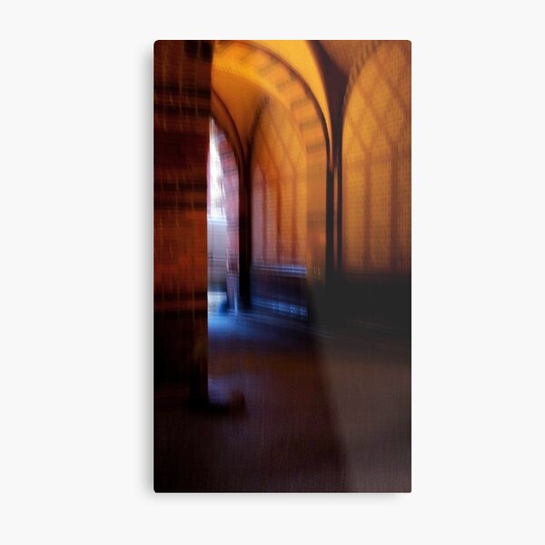Blurred Stralsund.....A small Town at the Baltic Sea Metal Print