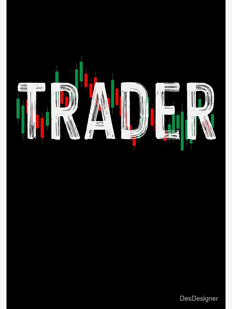 "Trader Day Trading Daytrader Stock Shares Forex" Spiral Notebook for