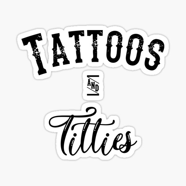 Vista previa del artículo con la obra «Tatuajes y tetas», diseñado y vendido por Rietdyk.