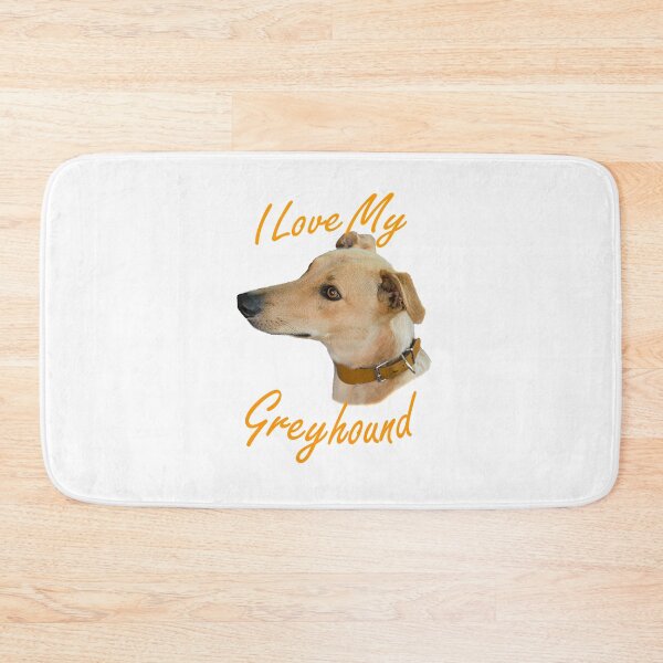 Item preview, Sadsac designs - I Love My Greyhound designed and sold by SadSacDesigns.