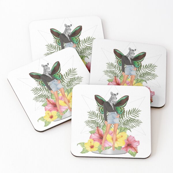 Item preview, graphic tropical zebra butterfly - flower credit: vecteezy.com designed and sold by keera66.