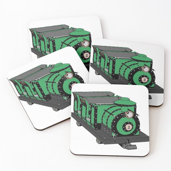 Item preview, Carolina Goldrusher Green Train designed and sold by DUSTIN Y.