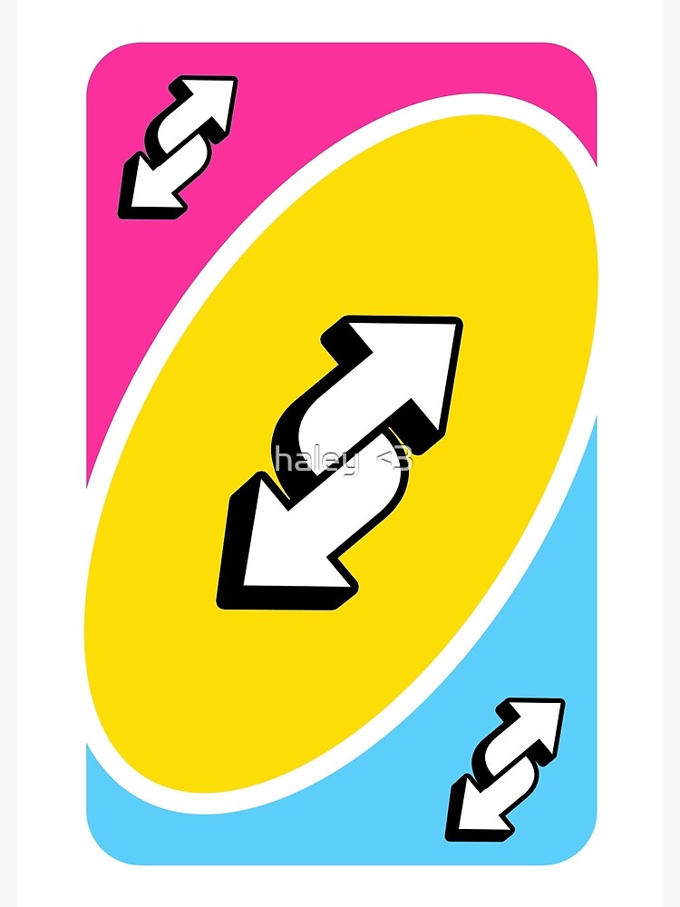 LGBTQ+ Uno Reverse Card - Pansexual by Marsh-Mall0ws.