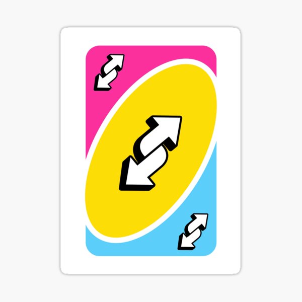 Uno Reverse - The Ultimate Power - Blue by teestopsonline