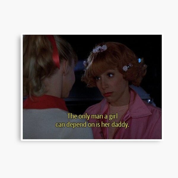 "Grease Frenchy quote " Canvas Print by carlieee18 Redbubble