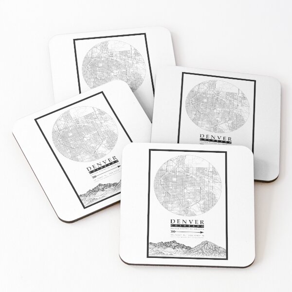 Item preview, Denver Map designed and sold by koandesign.