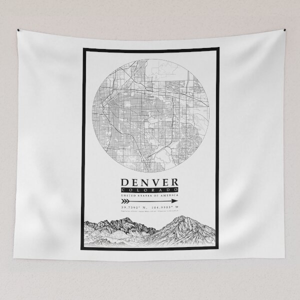 Item preview, Denver Map designed and sold by koandesign.