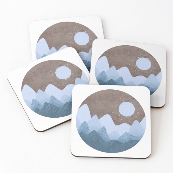 Item preview, Cold Winter Mountains Landscape designed and sold by kalisteananda.