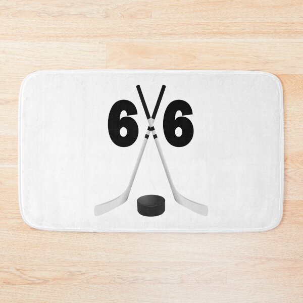Item preview, Hockey number 66 - sixty six with sticks and disc designed and sold by AllShirts21.