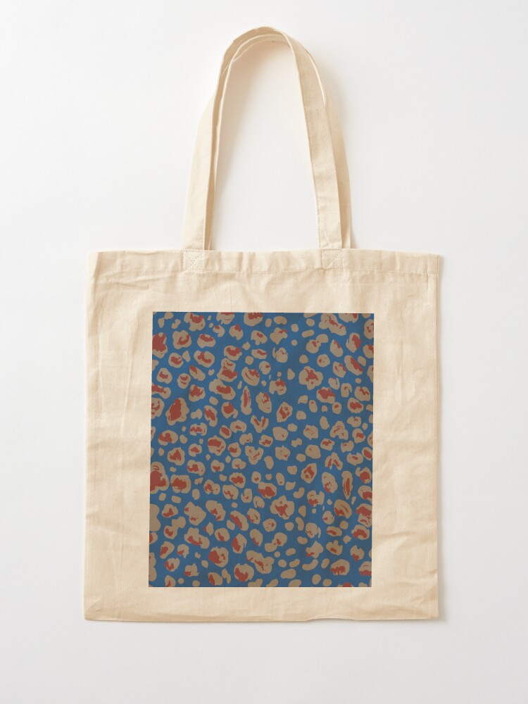 cheetah print tote bag