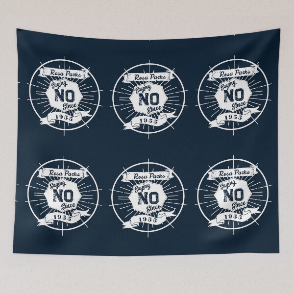 Item preview, ROSA PARKS SAYING NO Since 1955 - Retro Style Design designed and sold by tinytiger77.
