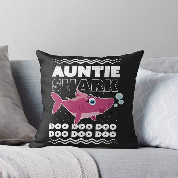 Item preview, Auntie Shark Graphic. Doo Doo Doo Tee. designed and sold by PackAPunch.