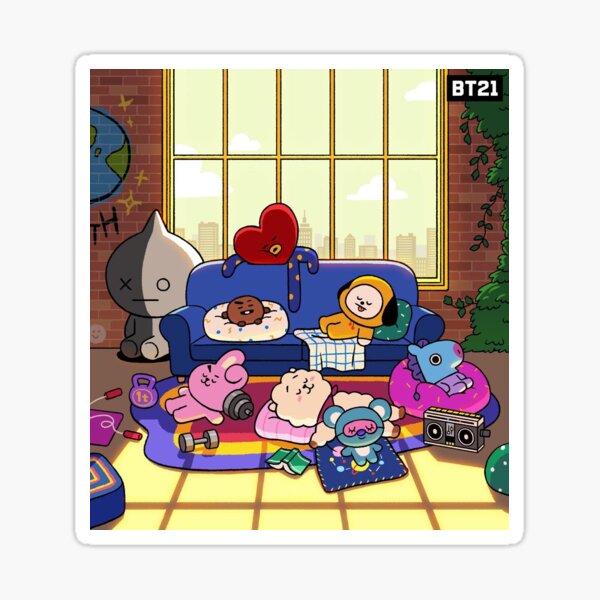 Artikel-Vorschau von BT21, designt und verkauft von nanaming.