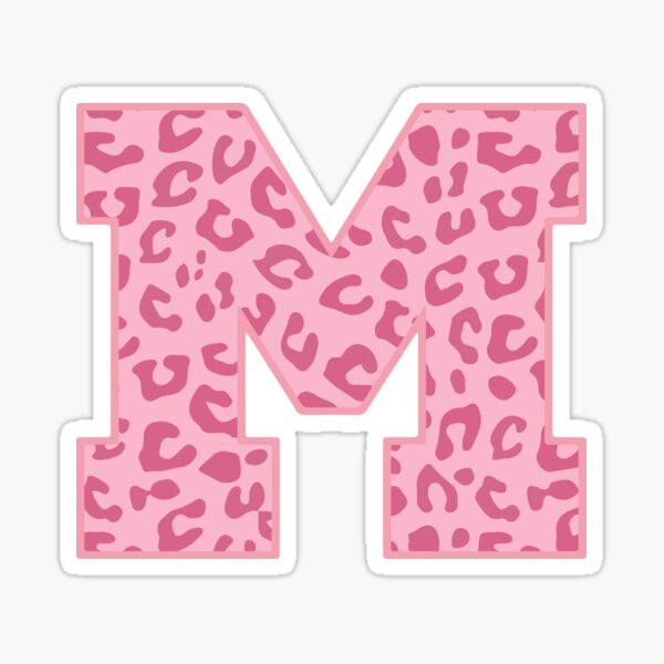 Letter M Sticker – Moon Light Sticker Co.