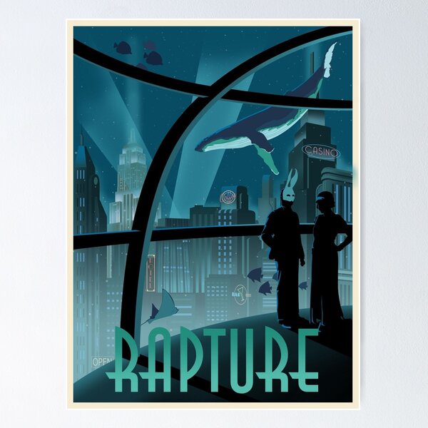 The noir film poster that inspired the art of burial at sea : r/Bioshock