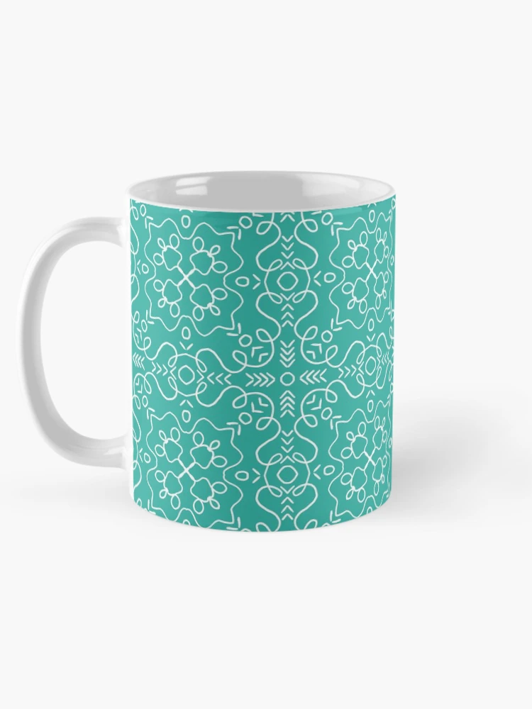 Thumbnail 5 of 6, Coffee Mug, Entangled designed and sold by FunkyPattern.