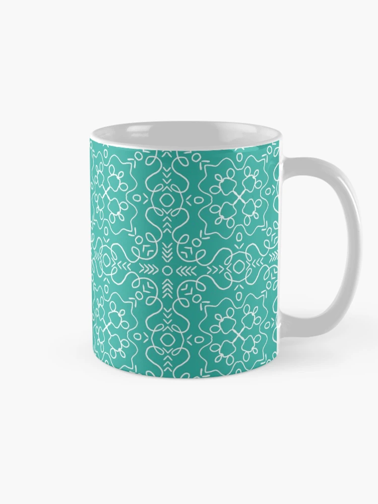 Thumbnail 3 of 6, Coffee Mug, Entangled designed and sold by FunkyPattern.