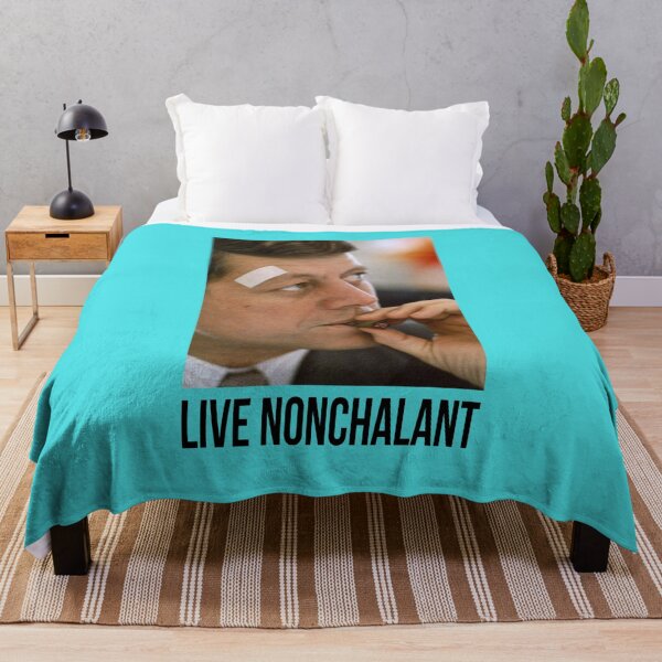 Item preview, John F. Kennedy - Live Nonchalant designed and sold by Daniel Burton.
