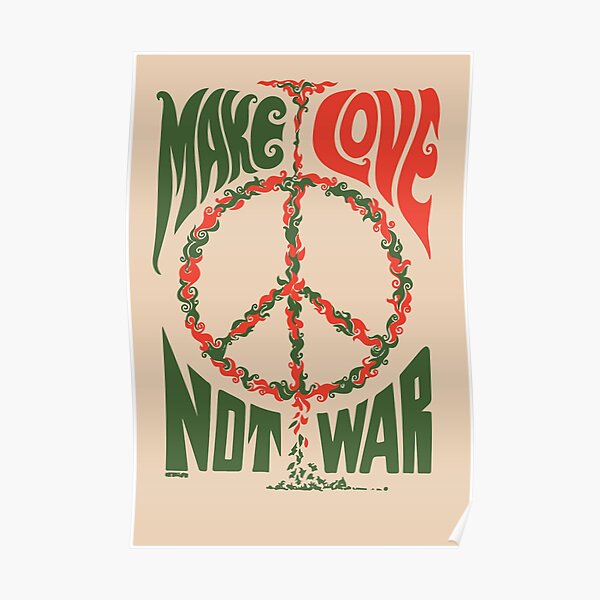 Make Love Not War Poster