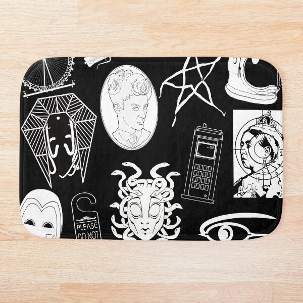 The First Black Dozen Bath Mat