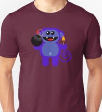 MUNKEY 4 (Cute pet has a bomb and its alight!) Unisex T-Shirt