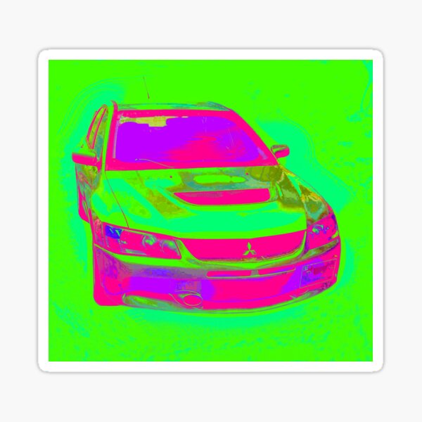 2006 Mitsubishi Lancer Evolution 9 Edition 14 Sticker