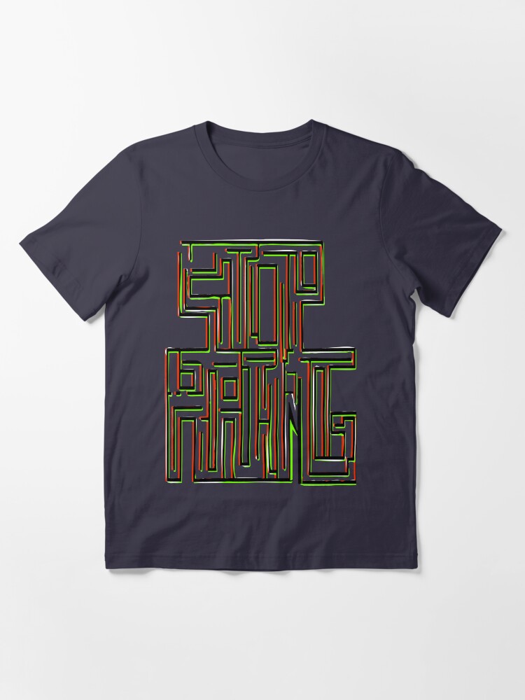 Alternate view of Stop Hating Essential T-Shirt