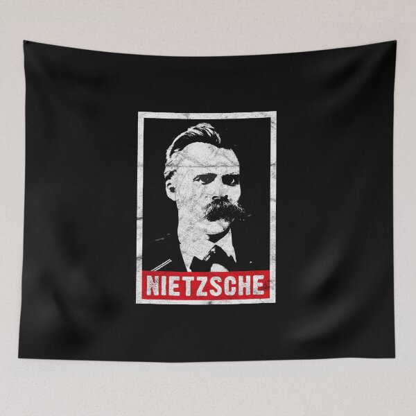 Item preview, Friedrich Nietzsche Philosophy Nihilism Übermensch  designed and sold by A-Fashion.