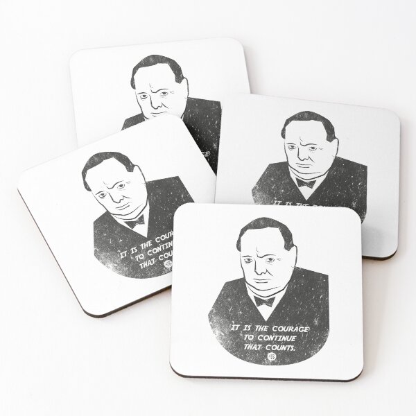 Item preview, Churchill - The Courage to Continue designed and sold by Amir Abou-Roumié.