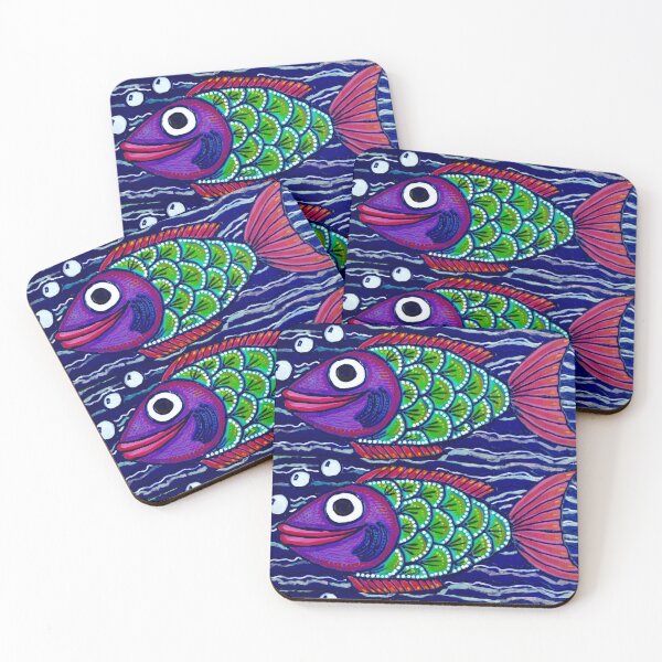 Item preview, Bright Blue Fish designed and sold by GemmasGems.