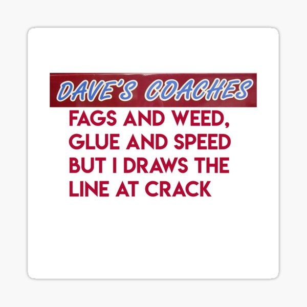Dave's Coaches Sticker